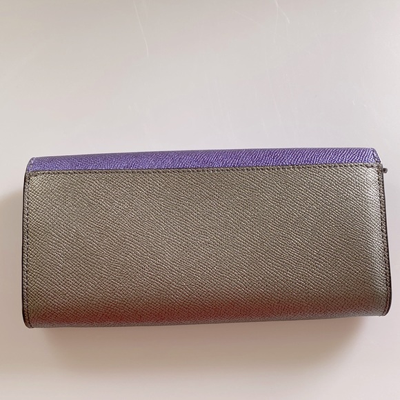 NWT Coach Metallic Colorblock Slim Envelope Wallet - Picture 2 of 7